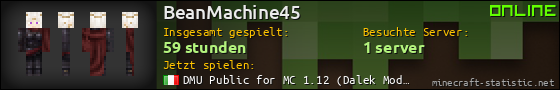 Benutzerleisten 560x90 für BeanMachine45