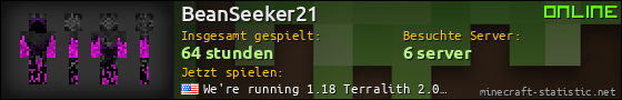 Benutzerleisten 560x90 für BeanSeeker21