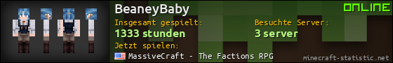 Benutzerleisten 560x90 für BeaneyBaby