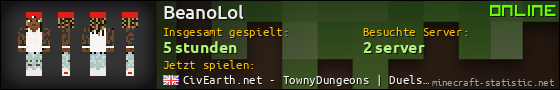 Benutzerleisten 560x90 für BeanoLol