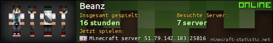 Benutzerleisten 560x90 für Beanz