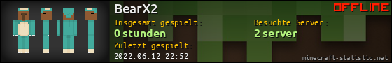Benutzerleisten 560x90 für BearX2