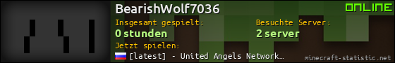 Benutzerleisten 560x90 für BearishWolf7036