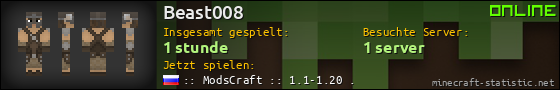 Benutzerleisten 560x90 für Beast008