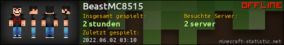 Benutzerleisten 560x90 für BeastMC8515