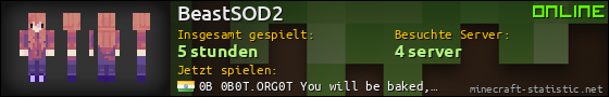 Benutzerleisten 560x90 für BeastSOD2