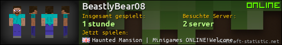 Benutzerleisten 560x90 für BeastlyBear08