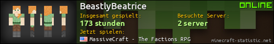 Benutzerleisten 560x90 für BeastlyBeatrice