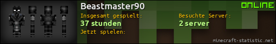 Benutzerleisten 560x90 für Beastmaster90