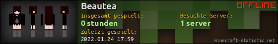 Benutzerleisten 560x90 für Beautea