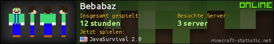 Benutzerleisten 560x90 für Bebabaz