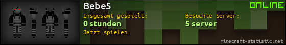 Benutzerleisten 560x90 für Bebe5