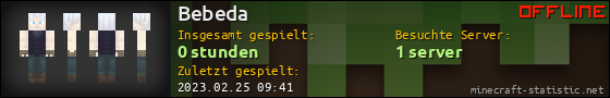 Benutzerleisten 560x90 für Bebeda