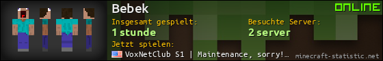 Benutzerleisten 560x90 für Bebek