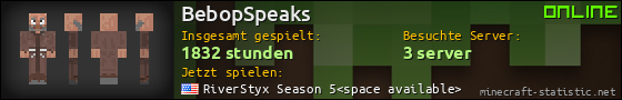 Benutzerleisten 560x90 für BebopSpeaks
