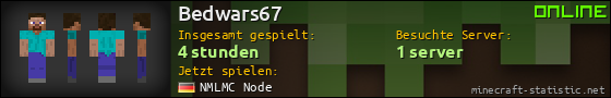 Benutzerleisten 560x90 für Bedwars67