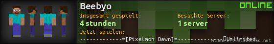 Benutzerleisten 560x90 für Beebyo