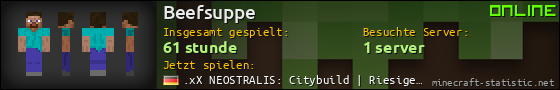 Benutzerleisten 560x90 für Beefsuppe