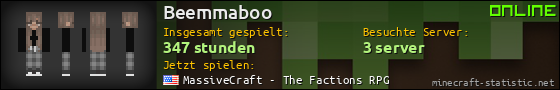 Benutzerleisten 560x90 für Beemmaboo