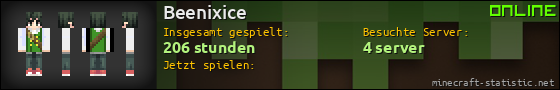 Benutzerleisten 560x90 für Beenixice