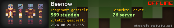 Benutzerleisten 560x90 für Beenow