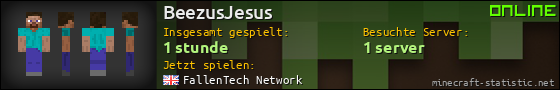 Benutzerleisten 560x90 für BeezusJesus