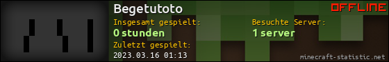 Benutzerleisten 560x90 für Begetutoto