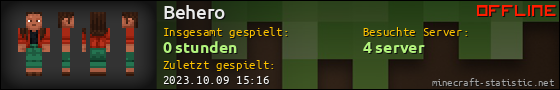 Benutzerleisten 560x90 für Behero