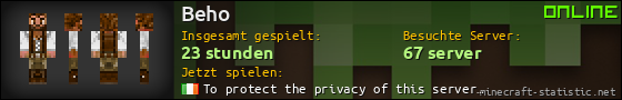 Benutzerleisten 560x90 für Beho