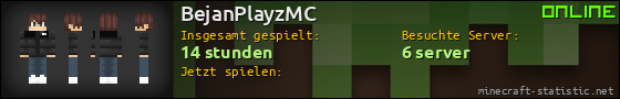 Benutzerleisten 560x90 für BejanPlayzMC