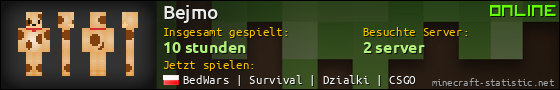 Benutzerleisten 560x90 für Bejmo