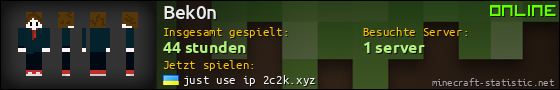 Benutzerleisten 560x90 für Bek0n