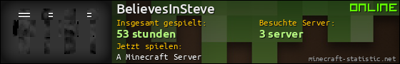 Benutzerleisten 560x90 für BelievesInSteve