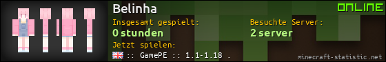 Benutzerleisten 560x90 für Belinha