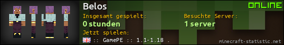 Benutzerleisten 560x90 für Belos