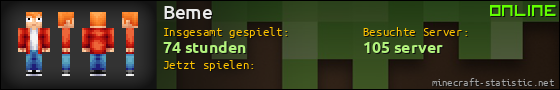Benutzerleisten 560x90 für Beme