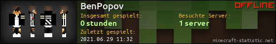 Benutzerleisten 560x90 für BenPopov