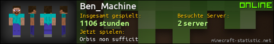 Benutzerleisten 560x90 für Ben_Machine