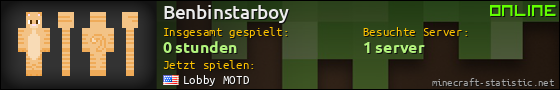 Benutzerleisten 560x90 für Benbinstarboy