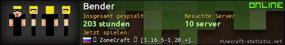 Benutzerleisten 560x90 für Bender