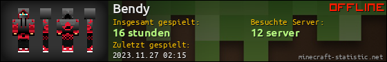 Benutzerleisten 560x90 für Bendy