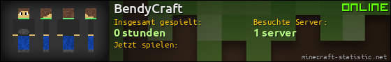 Benutzerleisten 560x90 für BendyCraft