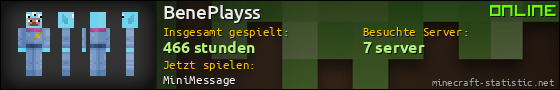 Benutzerleisten 560x90 für BenePlayss