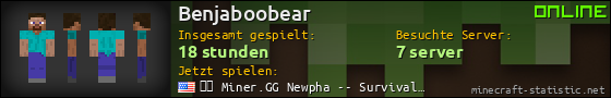 Benutzerleisten 560x90 für Benjaboobear