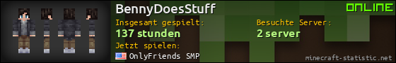 Benutzerleisten 560x90 für BennyDoesStuff