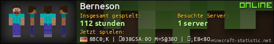 Benutzerleisten 560x90 für Berneson