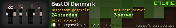 Benutzerleisten 560x90 für BestOfDenmark