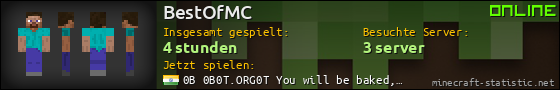 Benutzerleisten 560x90 für BestOfMC