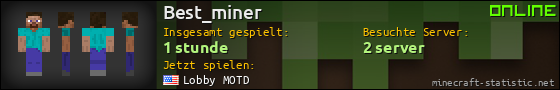 Benutzerleisten 560x90 für Best_miner