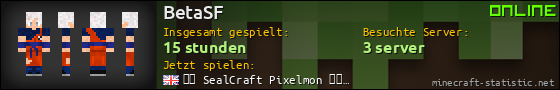 Benutzerleisten 560x90 für BetaSF